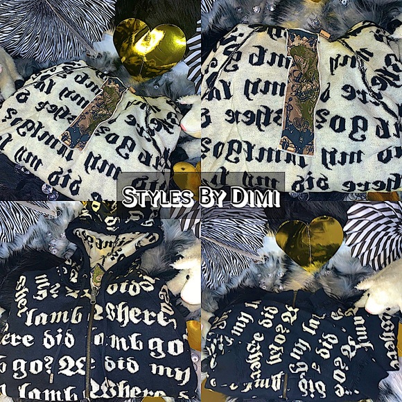 RARE✨L.A.M.B Gwen Stefani Cashmere Sweater/Hoodie - Picture 6 of 8